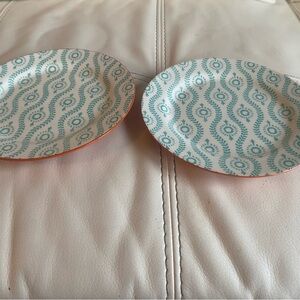 Baum Tangier pair of saucers